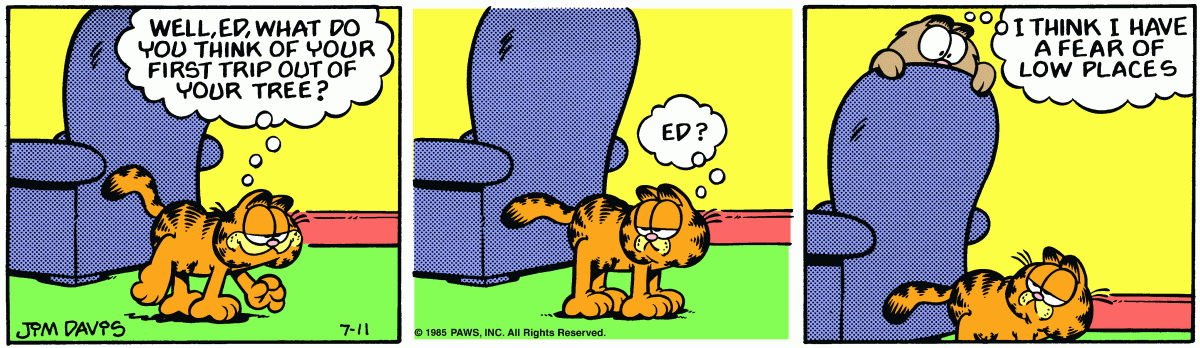 Garfield, July 11, 1985