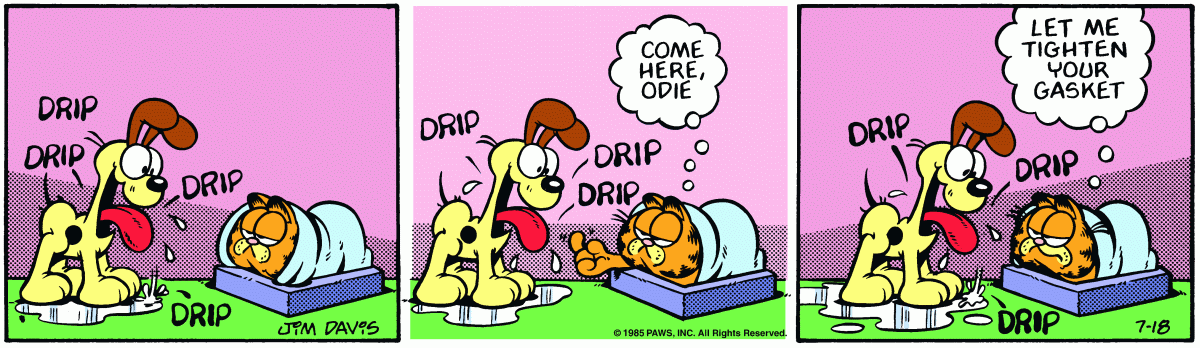 Garfield, July 18, 1985