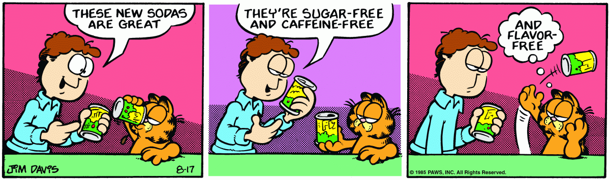 Garfield, August 17, 1985