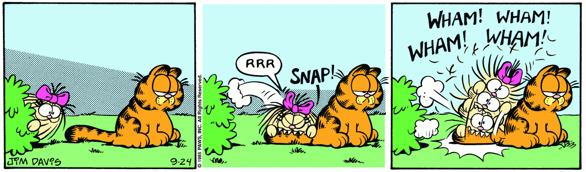Garfield, September 24, 1985