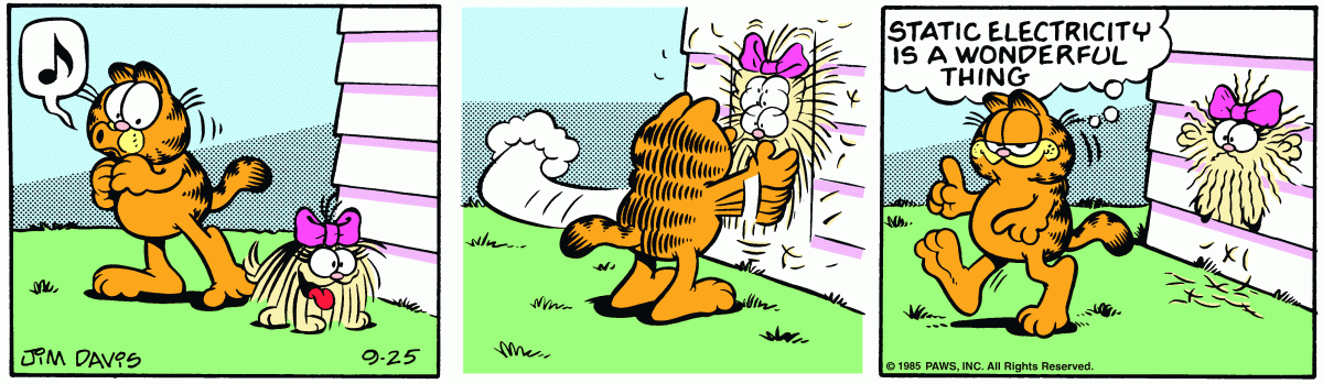 Garfield, September 25, 1985