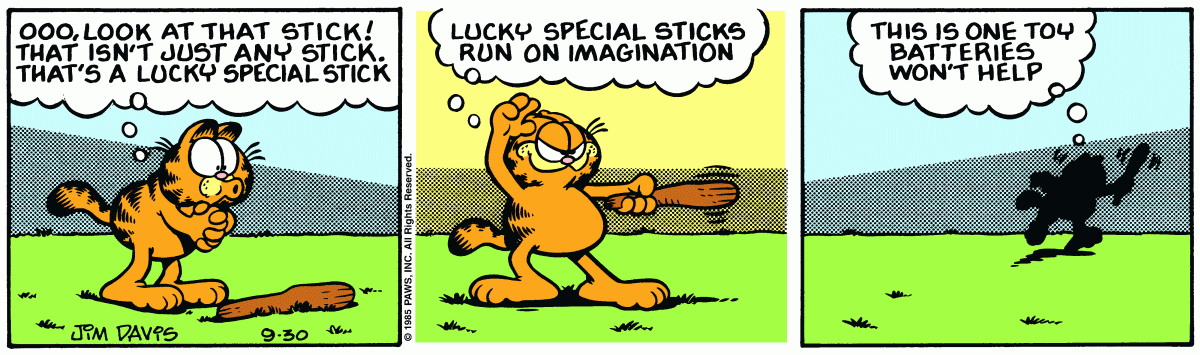Garfield, September 30, 1985