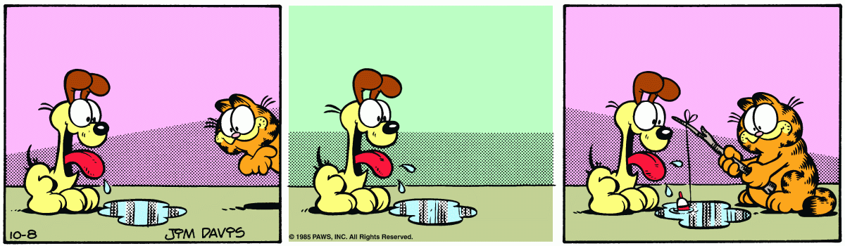 Garfield, October 8, 1985