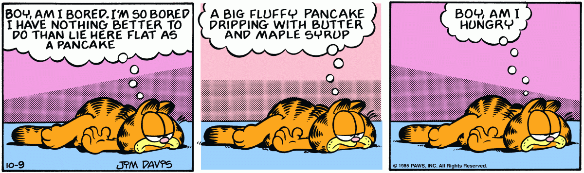 Garfield, October 9, 1985