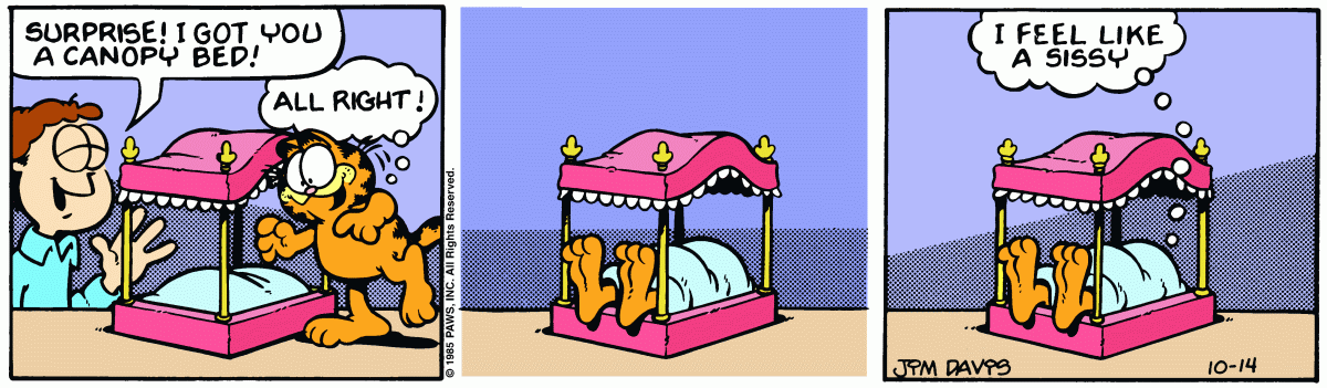 Garfield, October 14, 1985