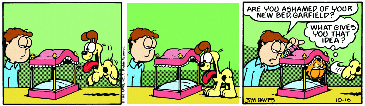 Garfield, October 16, 1985