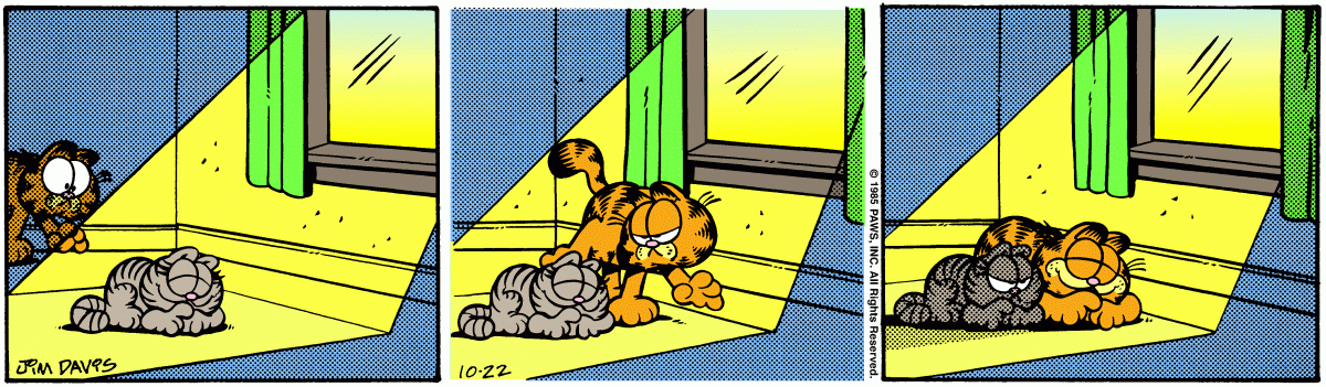 Garfield, October 22, 1985