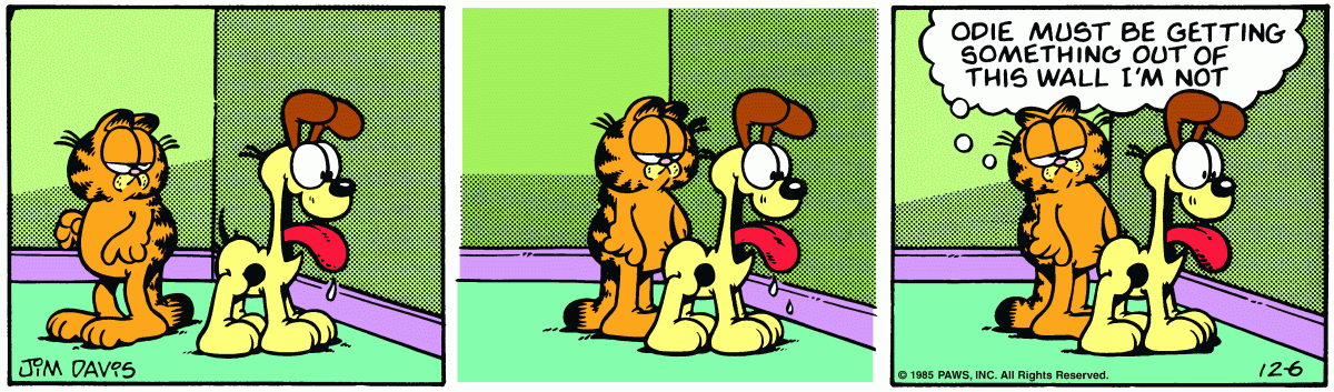 Garfield, December 6, 1985
