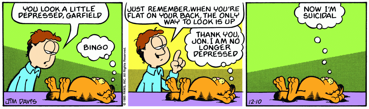 Garfield, December 10, 1985