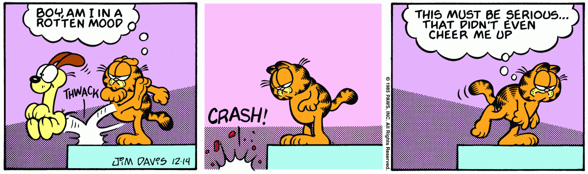 Garfield, December 14, 1985