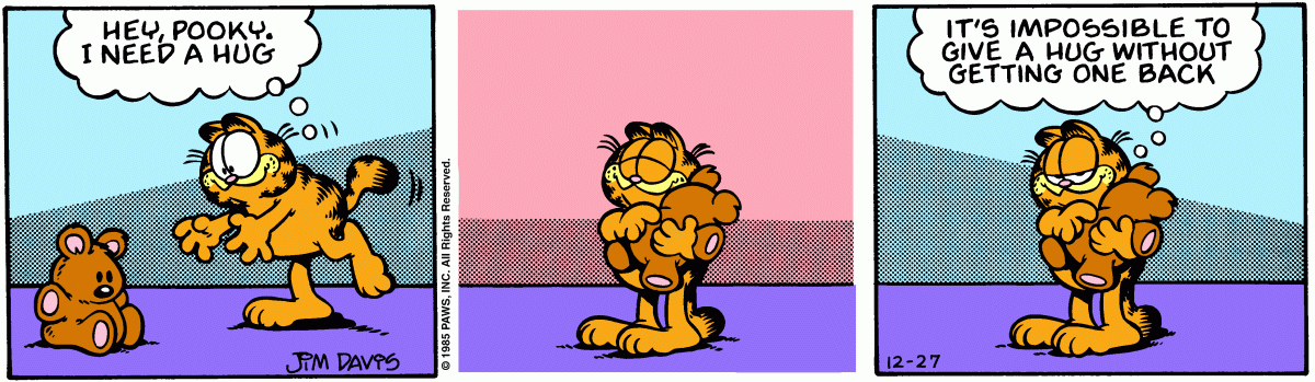 Garfield, December 27, 1985