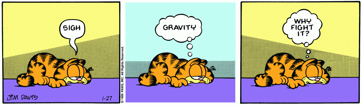 Garfield, January 27, 1986