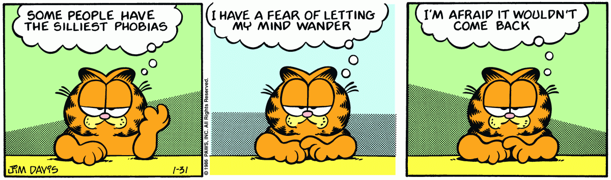Garfield, January 31, 1986