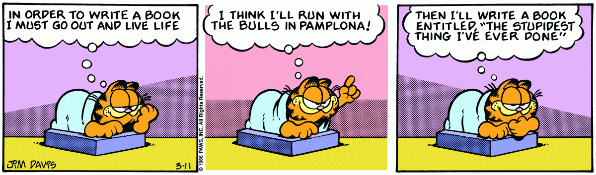 Garfield, March 11, 1986