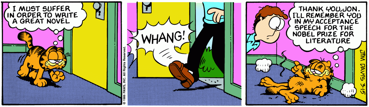 Garfield, March 15, 1986