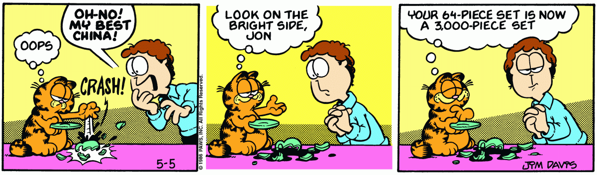 Garfield, May 5, 1986