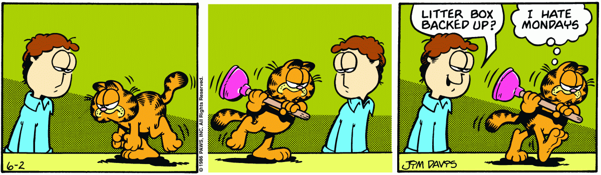 Garfield, June 2, 1986