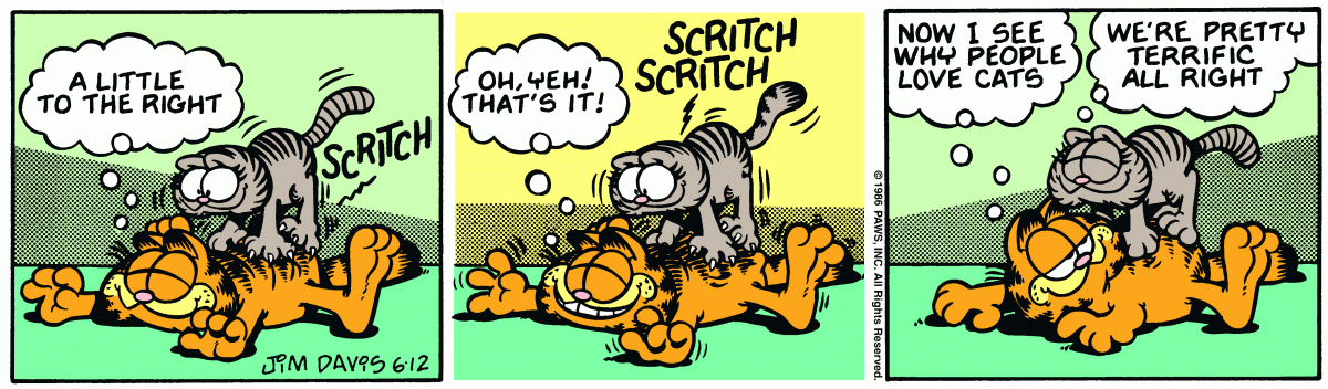 Garfield, June 12, 1986