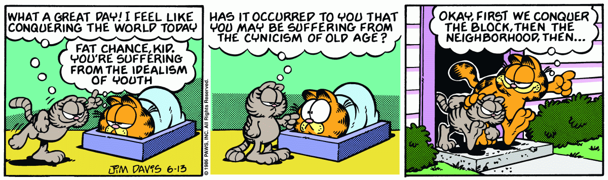 Garfield, June 13, 1986