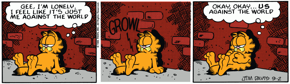 Garfield, September 2, 1986