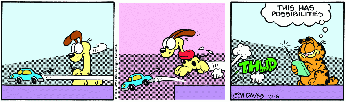 Garfield, October 6, 1986