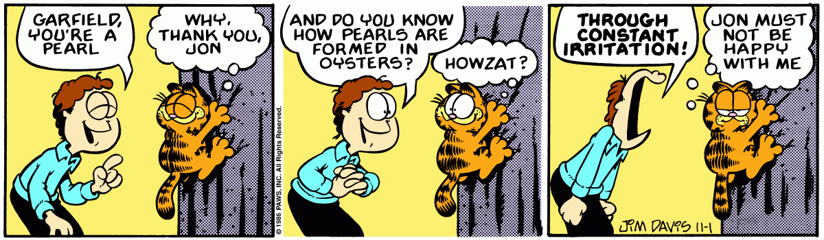 Garfield, November 1, 1986
