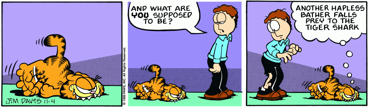 Garfield, November 4, 1986