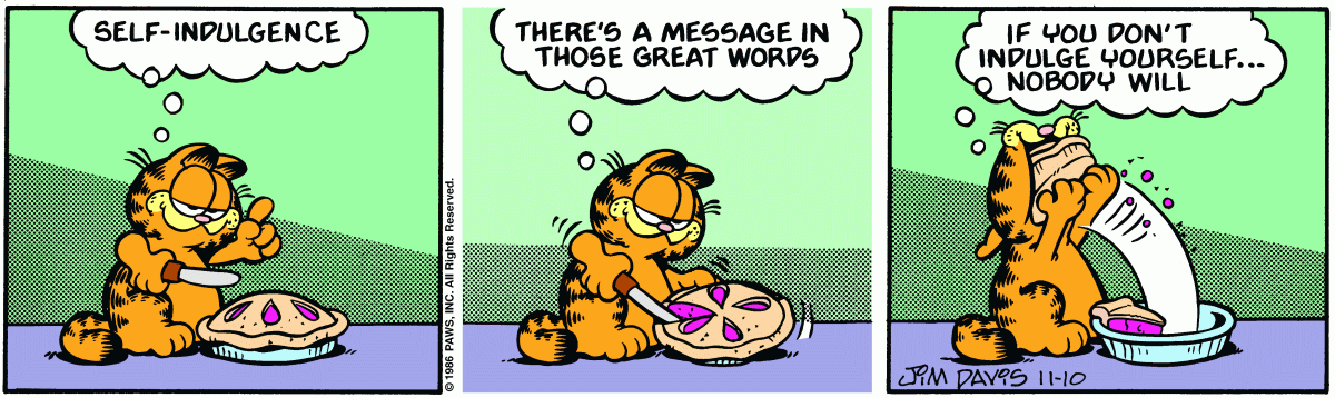 Garfield, November 10, 1986