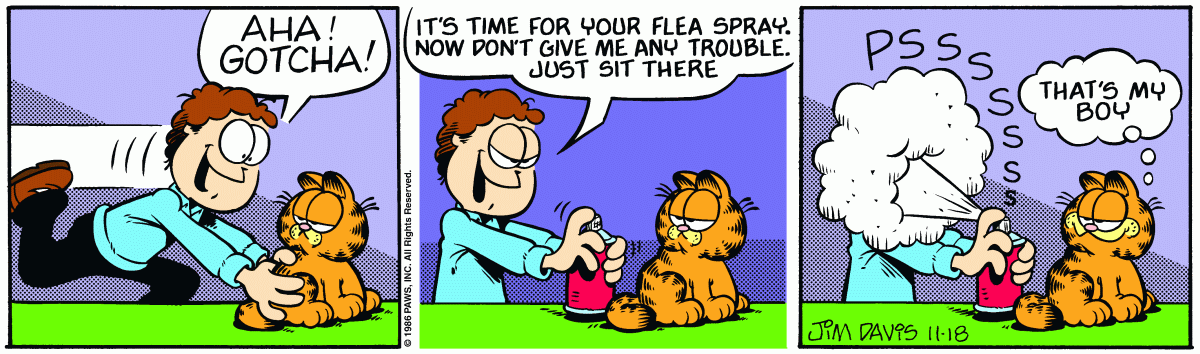 Garfield, November 18, 1986