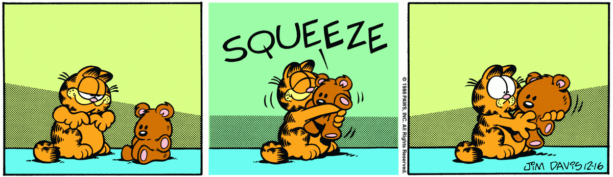 Garfield, December 16, 1986