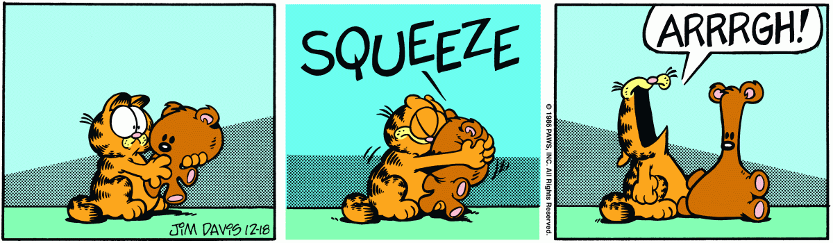 Garfield, December 18, 1986