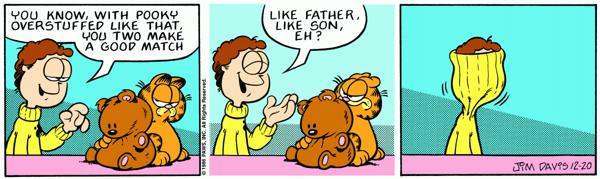 Garfield, December 20, 1986
