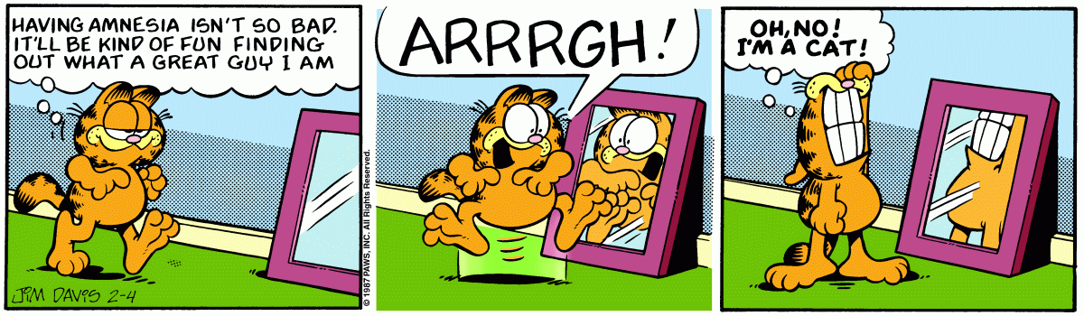 Garfield, February 4, 1987