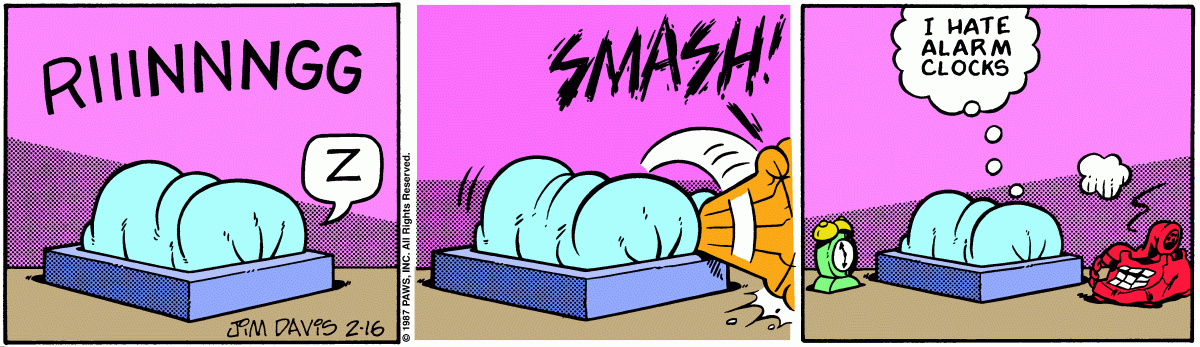 Garfield, February 16, 1987