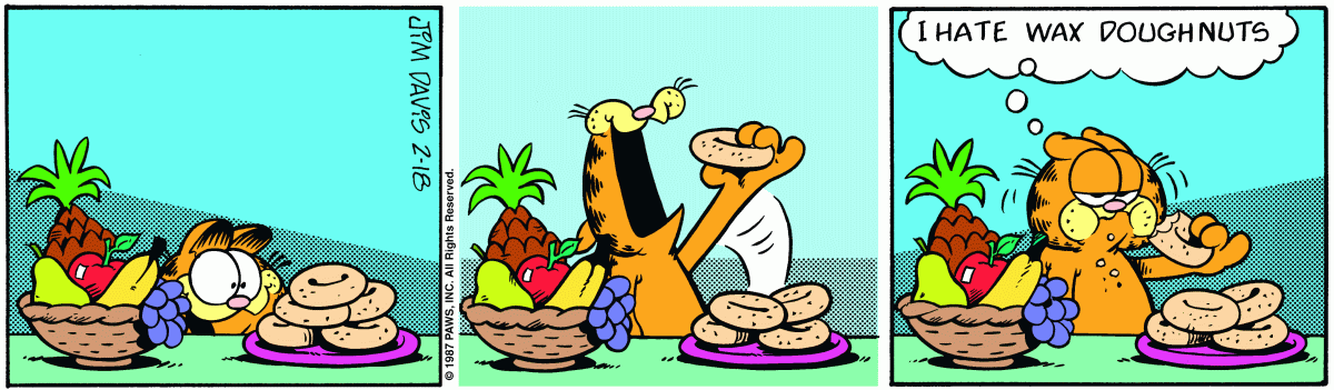Garfield, February 18, 1987