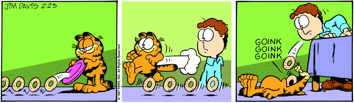Garfield, February 23, 1987