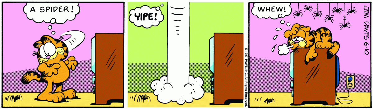 Garfield, June 10, 1987