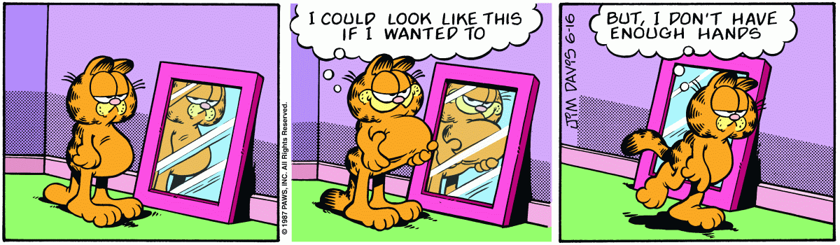 Garfield, June 16, 1987