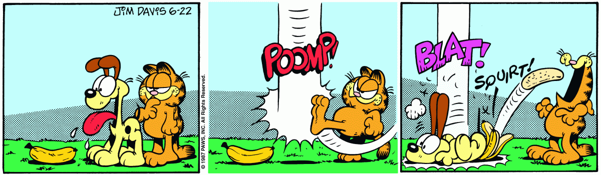 Garfield, June 22, 1987