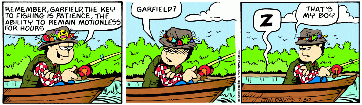 Garfield, July 30, 1987