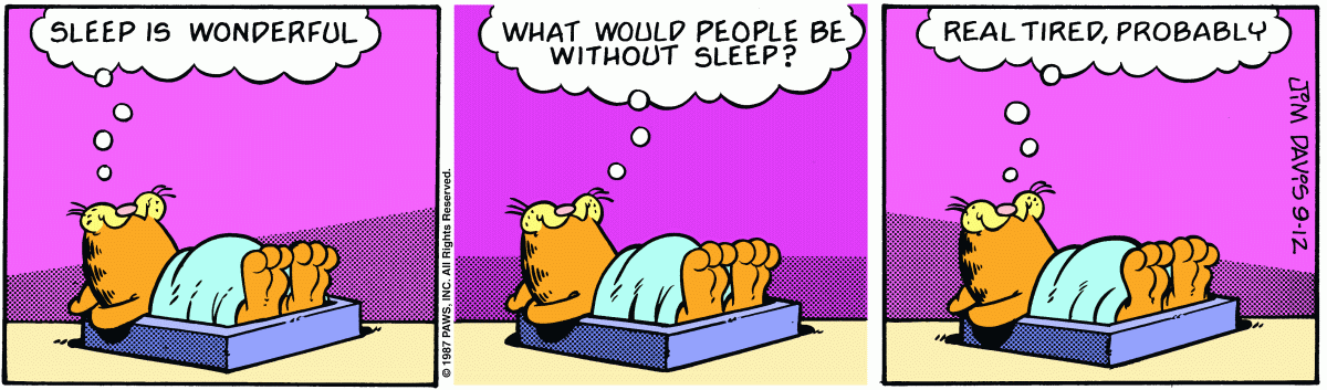 Garfield, September 12, 1987