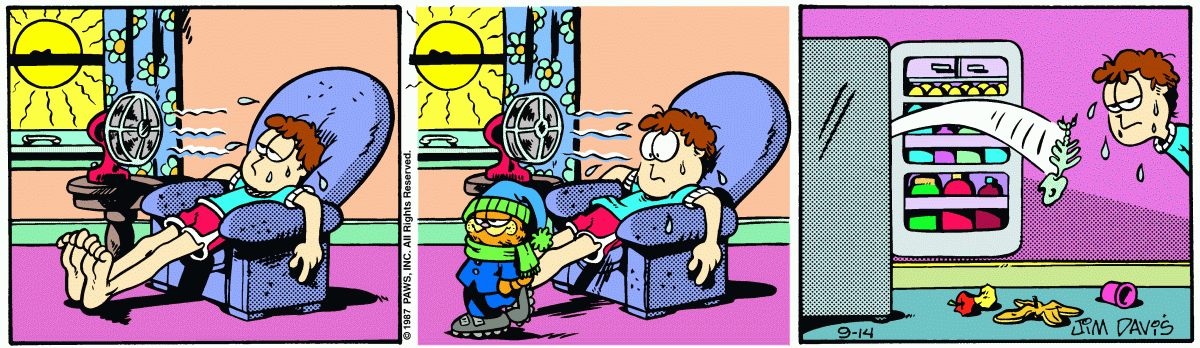 Garfield, September 14, 1987