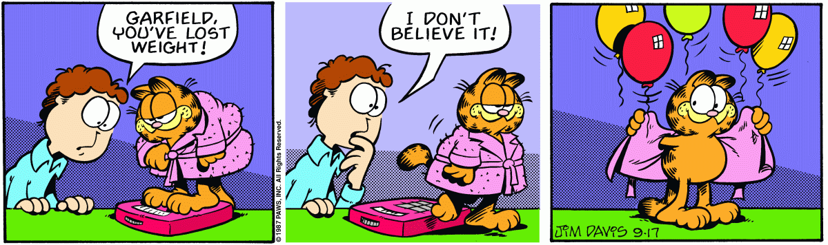 Garfield, September 17, 1987