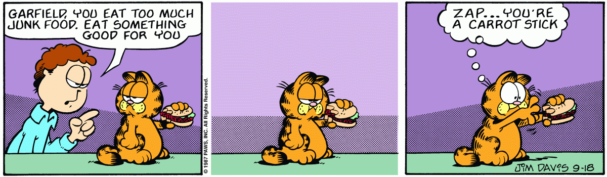 Garfield, September 18, 1987