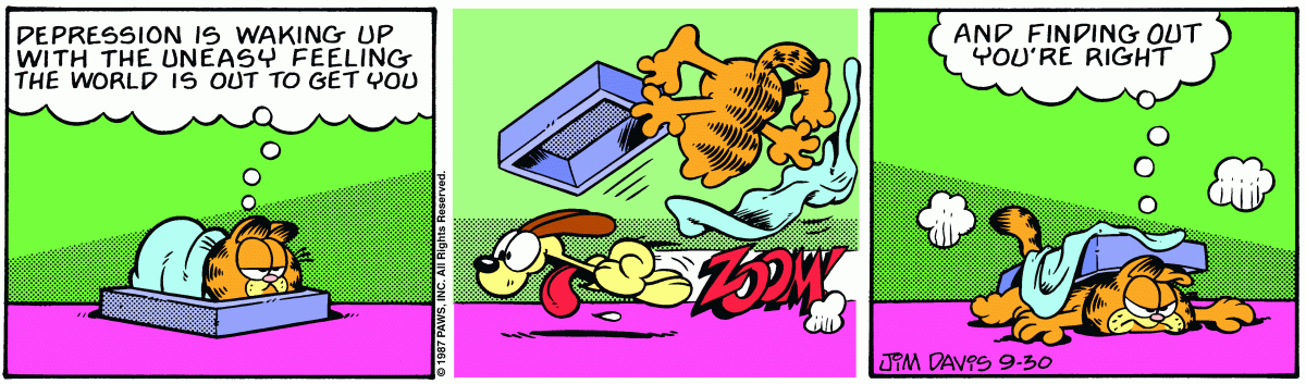 Garfield, September 30, 1987