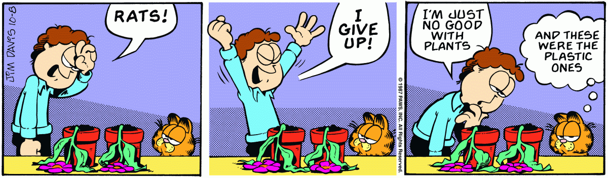 Garfield, October 8, 1987