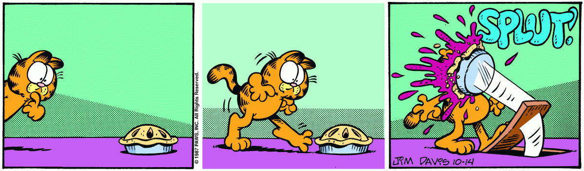 Garfield, October 14, 1987
