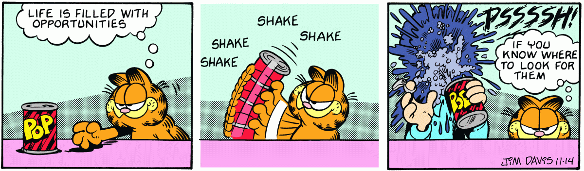 Garfield, November 14, 1987