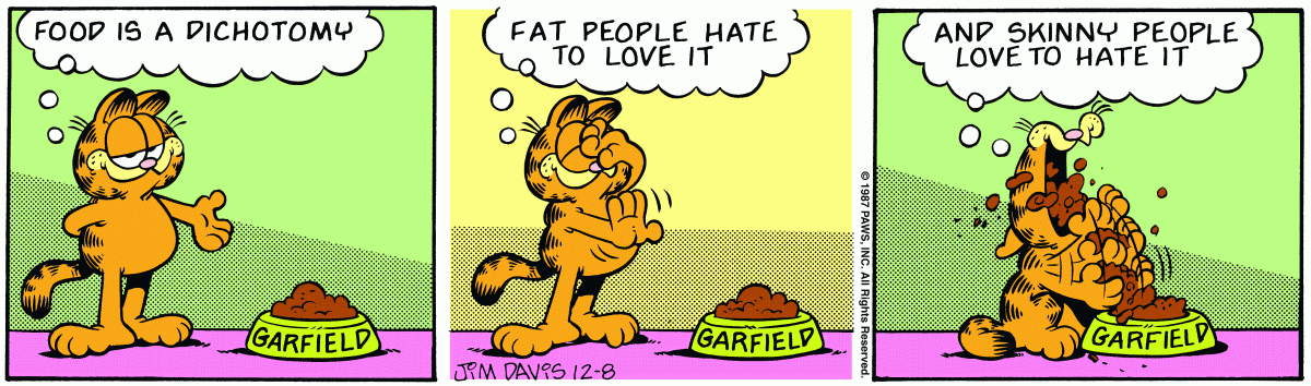 Garfield, December 8, 1987