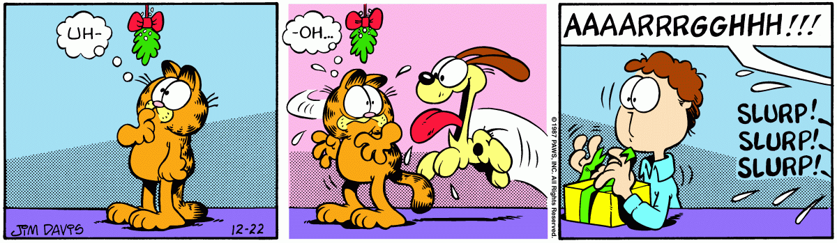 Garfield, December 22, 1987